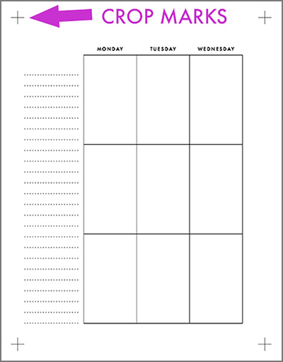 Printable Planner Insert Instructions How to Print and Cut Printable ...