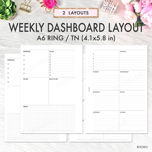 Planner inserts – Rosie Papeterie