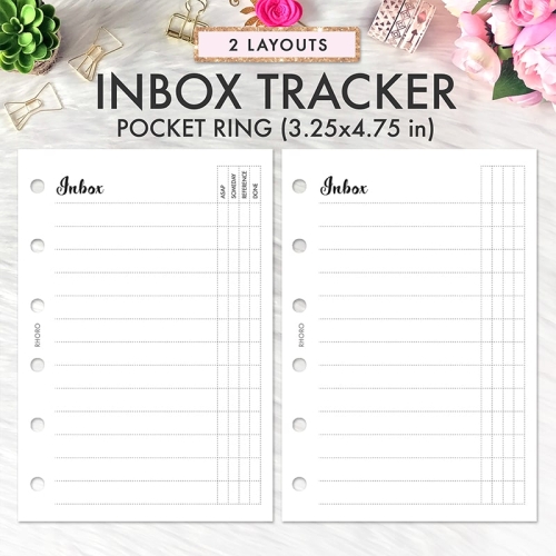 PERSONAL Inbox Planner Inserts Inbox Tracker Inbox System 
